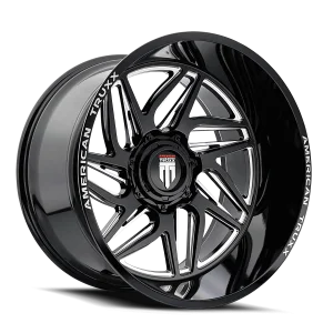 American Truxx – GOLIATH – Black – 20″x10″ -24mm – Summer Wheels – AT1917-2137M